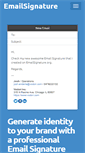 Mobile Screenshot of emailsignature.org